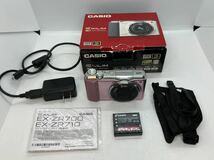 CASIO カシオ EXILIM EX-ZR700 コンパクトデジタルカメラ 箱、説明書付【PI114】_画像1