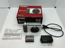 美品 CASIO カシオ EXILIM EX-ZR700 コンパクトデジタルカメラ 箱、説明書付【MS100】_画像1