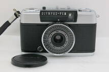 OLYMPUS-PEN EE-3 フイルムカメラ olympus D ZUIKO 1:3.5 f=28mm　【MS007】_画像1