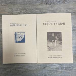 J-2007■2冊セット 宿根木の町並と民家 Ⅰ/Ⅱ■伝統木造住宅展示事業 改造マニュアル■木造建築■佐渡国小木民俗博物館■平成5年～平成6年