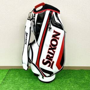 【未使用・新品】SRIXON スリクソン キャディバック GGC-S166 ホワイト 9.5型 3.0kg ダンロップ 管:1222