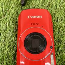 キャノン Canon IXY 30S PC1473 コンパクトデジタルカメラ レッド 赤 中古 ジャンク_画像3