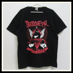 ▼BABYMETAL ベビーメタル DEATH MATCH TOUR 2013 五月革命 Tシャツ XLサイズ ベビメタ【L4【R2023-11-30-253