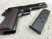 【中古・美品】CAW COLT45 ナショナルマッチ 戦前型 HW セルフブルーイング 動作確認済 ダミーカート仕様 訳ありジャンク扱い_画像9