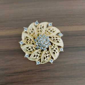 ブローチ ゴールド ヒジャブピン ヒジャーブピン hijab pin brooch 新品未使用