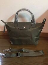 【新品】ロンシャン LONGCHAMP ル　プリアージュ　ネオ　2wayバッグM トープ_画像1