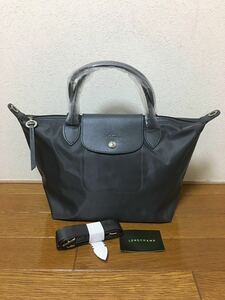 【新品】ロンシャン LONGCHAMP ル　プリアージュ　ネオ　2wayバッグS グレー