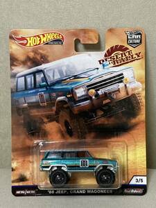 即決有★HW hotwheels ホットウィール '88 JEEP GRAND WAGONEER DESERT RALLY デザートラリー ジープ グランド ワゴニア★ミニカー