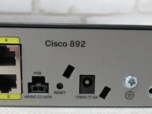 Ω 新N 0143♪ 保証有 CISCO【 CISCO892J-K9 V02 】シスコ 800 Series Model Cisco 890 統合型ルータ AC付・祝10000!取引突破!!_画像6