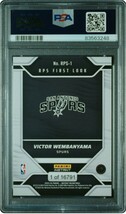 1円 PSA10 Panini Instant Victor Wembanyama RPS Fish Look RC パニーニ インスタント ビクター・ウェンバンヤマ ルーキーカード Wemby_画像2