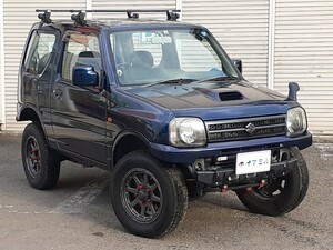 仙台市発 H21 スズキ ジムニー JB23W XG 4WD 5速マニュアル リフトアップ ルーフキャリア カスタム多数 車検R6/2月迄 売切!!