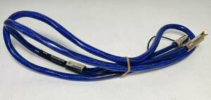 KGNY3611 Zonotoneゾノトーン 6NTW-6060 Meisterフォノケーブル 6NCu＋OFC Hybrid Construction Hi-Grade Phono Cable 現状品