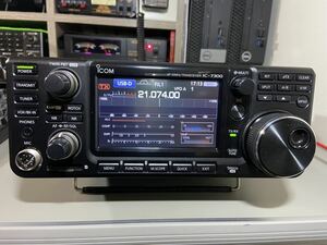 ICOM HF オールモード トランシーバー IC-7300 アイコム SP-38 スピーカーセット 中古 美品