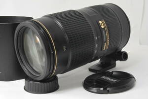 ★極上美品★ニコン NIKON AF-S 80-400mm F4.5-5.6 G ED VR