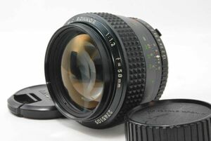 ★並品★ミノルタ MINOLTA MC ROKKOR 58mm F1.2