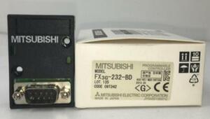 新品 MITSUBISHI/三菱 PLC 通信用機能拡張ボード FX3G-232-BD 【保証付き】