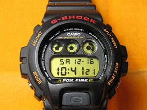 ☆■ CASIO G-SHOCK DW-6900B 3230 カシオ 腕時計 20BAR DW-6900B-9 FOX FIRE 本体のみ 中古美品 動作中 送料520円　