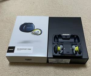 ★ 【中古】BOSE ワイヤレス　イヤホン Sound Sport Free wireless headphones　★