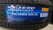 【 即納 在庫処分 2022年製 】ピレリ アイスゼロ アシンメトリコ 235/50R18 101H XL 4本 新品 正規品 個人宅可 ICE ZERO ASIMMETRICO_画像2