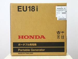 23282 新品 未使用 未開封 HONDA ホンダ ポータブル発電機 EU18i Portable Generater インバータ発電機 保証書有
