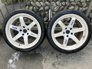 TE37 無印 OG 当時物 9.5+22 18インチ PCD120 BMW シビック