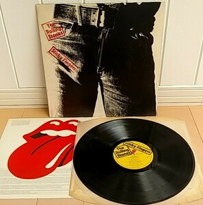 【UK盤 極初期Press マトA4/B4】Rolling Stones(ローリングストーンズ)/STICKY FINGERS