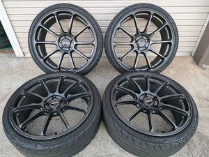 RAYS HOMURA HYUGA HP10 20インチ ホイール タイヤセット 225/35R20 【ジャンク品】