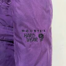 ☆送料無料☆90s☆MOUNTAIN HARD WEAR☆グースダウンジャケット☆M相当☆紫_画像4