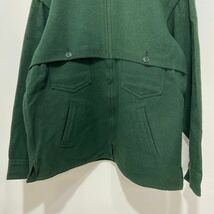 送料無料☆70s☆80s☆USA製☆L.L.Bean☆ウールマッキーノジャケット☆緑☆L_画像3