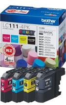 ★☆★Brother　純正インク お徳用４色パック LC111BK/C/M/Yの４色セット 　【対応機種】 DCP-J552N、DCP-J752N【送料無料】 ブラザー_画像1