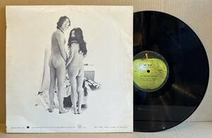 ■US盤!'69年Monarch Press/LP■ジョンとヨーコ John Lennon & Yoko Ono / 「未完成」作品第1番 トゥー・ヴァージンズ T-5001※外カバー欠