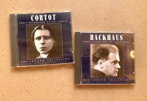 ■状態良好■THE CONDON COLLECTIONシリーズ クラシックCD合計2枚セット! ALFRED CORTOT / WILHELM BACKHAUS