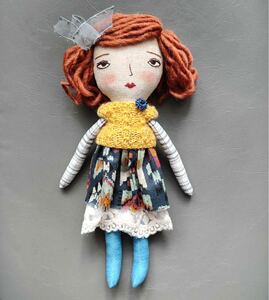 女の子　ハンドメイドドール　手作り人形　人形　プレゼント