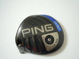 中古ヘッド★ピン(PING)★G30 LS TEC 10.5°★1w ドライバー　ヘッドのみ　スリーブ付き　左用　レフティ