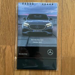 【未開封】メルセデス ベンツ Mercedes-Benz ★卓上 カレンダー 2024 