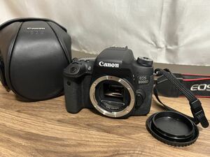 外観良品 CANON EOS 8000D キヤノン デジタル一眼レフカメラ レンズなし 動作未確認品