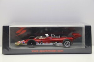 スパークモデル 1/43 ロータス 63 F1 1969 フランスGP #14 J.マイルズ　S6352　512CE/70/37 2