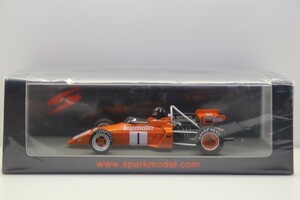 スパークモデル 1/43 ブラバム BT38 1972 モンツァ F2 ウィナー #1 G.ヒル　S7437　512CE/70