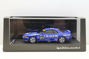 イグニッションモデル 1/43 カルソニック スカイライン GT-R BNR32 1990 JTC インターTEC ウィナー #12 星野一義/鈴木利男　IG2979　 59NO