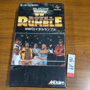 WWF ロイヤルランブル　スーパーファミコン　スパファミナナリスト