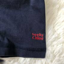 See By Chloe カットソー 長袖 ネイビー サイズXS レディース _画像5