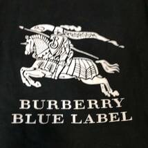 バーバリーブルーレーベル BURBERRY BLUE LABEL カットソー 長袖 サイズSブラック _画像2