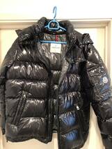 【未使用】モンクレール MONCLER MAYAブラック ダウンジャケット サイズ1_画像2