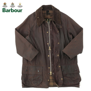 90sイングランド製 Barbour バブアー BEAUFORT オイルドジャケット ブラウン 38