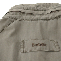 Barbour バブアー フード付ダックジャケット ハンティング WASHED UTILITY グレー(M)_画像9