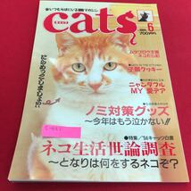 c-021 月刊キャッツ1994年6月号　特集　'94ネコ生活世論調査　カタログ/ノミ対策グッズ　ペットライフ社※1_画像1