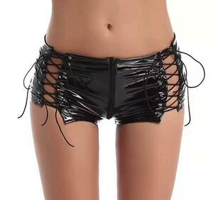 S1226 short pants lady's * comfortable eminent 20 fee 30 fee 40 fee stylish * super sexy imitation leather 