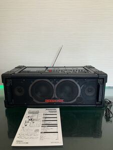 パナソニックPANASONIC RX-PA7 /RIDDIMVOX CD ラジカセ 日本製メンテナンス済み動作品内蔵Bluetooth変更可能