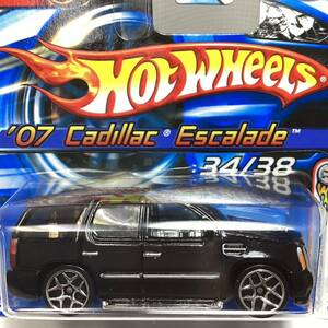 ☆ホットウィール☆ '07 キャデラック　エスカレード　黒　Hot Wheels 