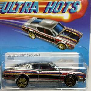 【Target限定 ULTRA HOTS 】☆ホットウィール☆ '69 マーキュリー　サイクロン　ウルトラ ホッツ Hot Wheels